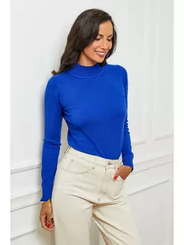 Свитер Soft Cashmere Rollkragen, синий