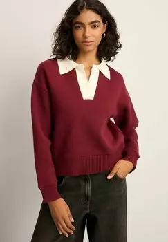 Свитер SOFT TOUCH COSY COLLARED REGULAR FIT Next, красный