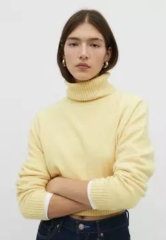 Свитер Soft-Touch Stradivarius, желтый