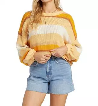 Свитер Sol Time в оттенке Citrus Glow Billabong