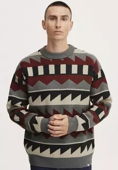 Свитер Solid, красный