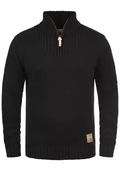 Свитер !Solid Petro, черный