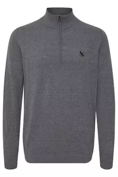 Свитер !Solid, пятнистый серый