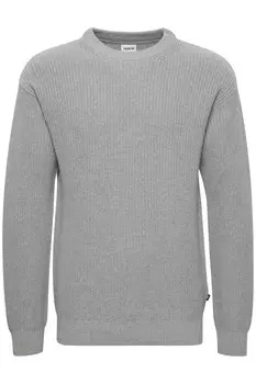 Свитер !Solid, серый