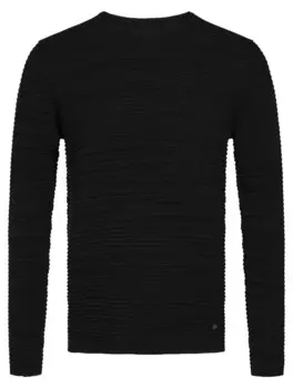 Свитер !Solid STRUAN, черный