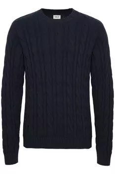 Свитер !Solid Sweater, темно-синий