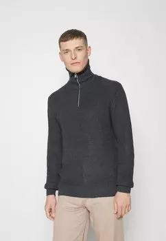 Свитер Solid, темно-серый