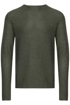 Свитер !Solid, темно-зеленый