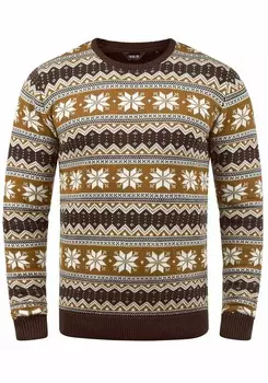 Свитер !Solid Winno, коричневый