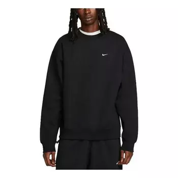 Свитер соло swoosh флис экипаж Nike, черный