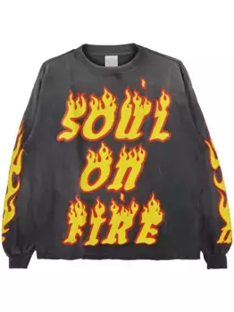 Свитер Soul on Fire SAINT MXXXXXX, черный