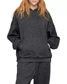 Свитер Spiritual Gangster Shimmer Easy Cozy Hoodie, черный