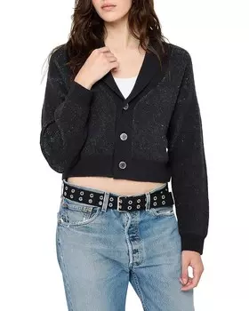 Свитер Spiritual Gangster Spirit Eye Royce Cardigan, черный