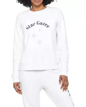 Свитер Spiritual Gangster Star Gazer Forever Crew, белый