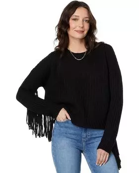Свитер Splendid Britain Fringe, черный