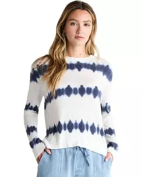 Свитер Splendid Madelyn Shibori Sweater, нави
