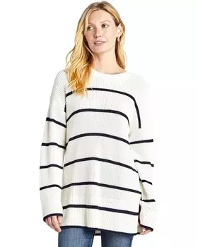 Свитер Splendid Parker Stripe Crew Sweater, нави