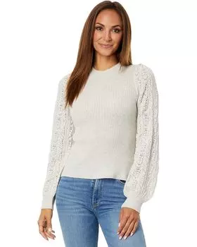 Свитер Splendid Phoebe Pointelle, цвет Oat Heather