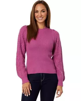 Свитер Splendid Phoebe Pointelle Sweater, цвет Magenta