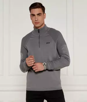 Свитер спортивный Boss Green Regular Fit, серый