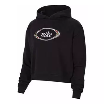 Свитер sportswear hoodie black Nike, черный