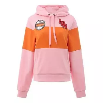 Свитер ss21 hoodie pink/orange Burberry, розовый