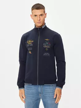 Свитер стандартного кроя Aeronautica Militare, синий