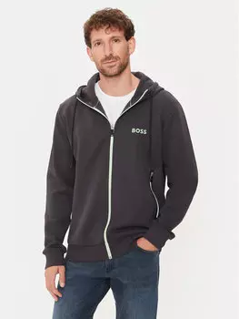 Свитер стандартного кроя Boss, серый