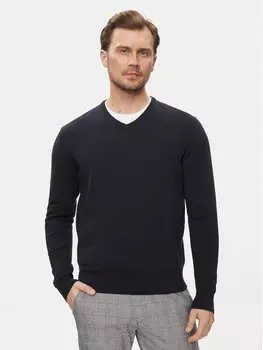 Свитер стандартного кроя Bugatti, синий