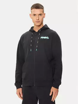 Свитер стандартного кроя Hugo, черный