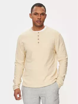 Свитер стандартного кроя Indicode, бежевый