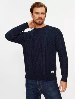 Свитер стандартного кроя Pepe Jeans, синий