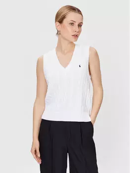 Свитер стандартного кроя Polo Ralph Lauren, белый