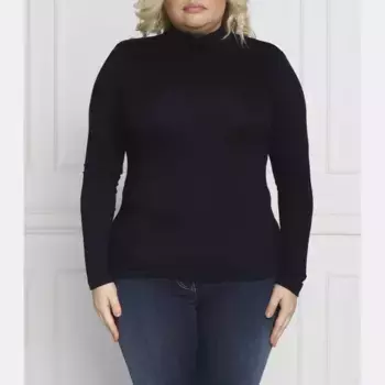 Свитер стандартного кроя размера плюс Tsar Persona By Marina Rinaldi, синий