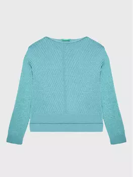 Свитер стандартного кроя United Colors Of Benetton, синий