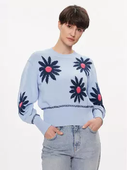 Свитер стандартного кроя United Colors Of Benetton, синий