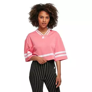 Свитер Starter Black Label Cropped V Neck, розовый