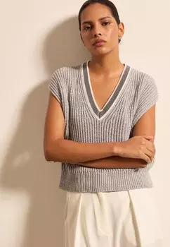 Свитер Stefanel, серый