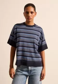 Свитер Stefanel, синий