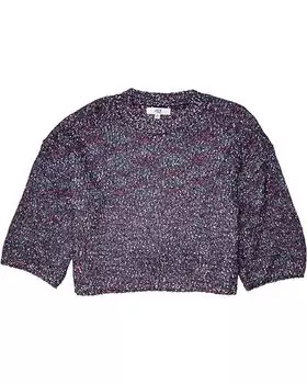 Свитер Steve Madden Confetti Wide Sleeve Sweater, темно-синий