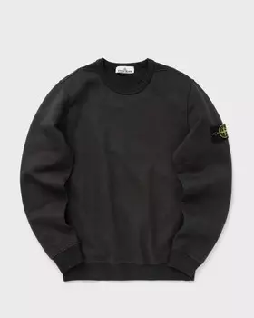 Свитер Stone Island Brushed Organic Cotton Fleece Crewneck, цвет lead grey