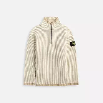 Свитер Stone Island Zip Sweater, цвет Natural