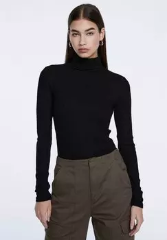 Свитер Stradivarius, черный
