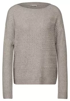 Свитер STREET ONE, цвет mottled beige