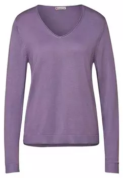 Свитер STREET ONE, фиолетовый