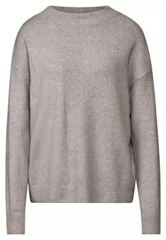 Свитер STREET ONE, пятнистый серый