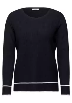 Свитер STREET ONE, пятнистый синий