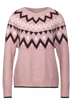 Свитер STREET ONE, розовый