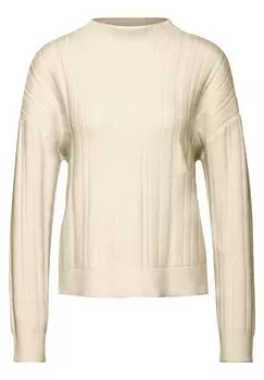 Свитер STREET ONE, светло-бежевый