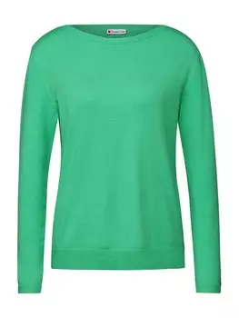 Свитер STREET ONE, зеленый